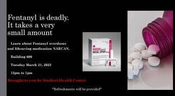 Fentanyl overdose discussion Tuesday March 21, 2023