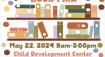 Open house and book fair flyer