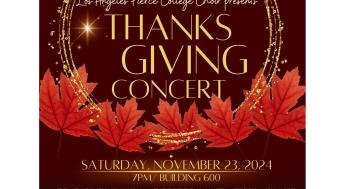 Thanksgiving Concert Flyer Fall 2024