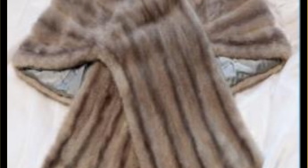 mink cape