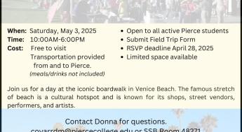 Venice Beach Field Trip Flyer