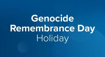 text saying genocide remembrance day