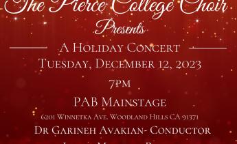Poster with event information