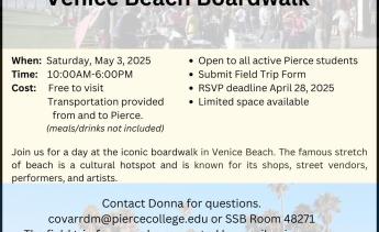 Venice Beach Field Trip Flyer