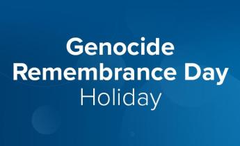 text saying genocide remembrance day