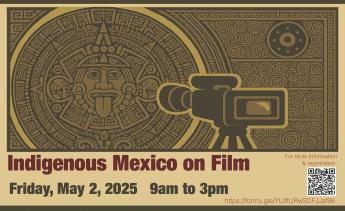 flyer for Indigenous Mexico Conference