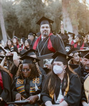 Graduated Man Smiling 