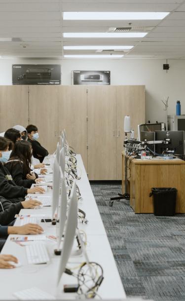 Class in Computer Lab
