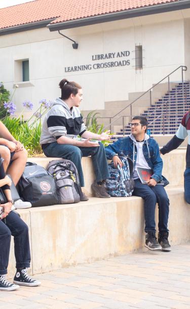 Students Group in front of the facilities