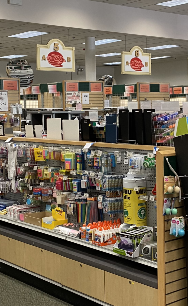 LAPC Bookstore interior