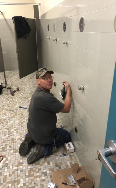 Pierce Plumber at work