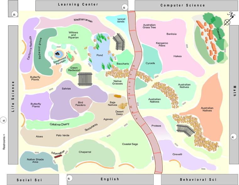 Botanical Garden Map