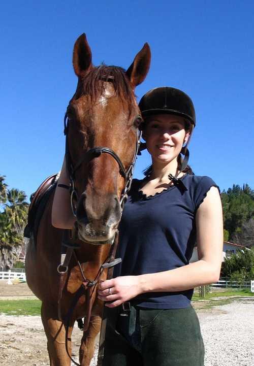 Shane and Horse Portrait