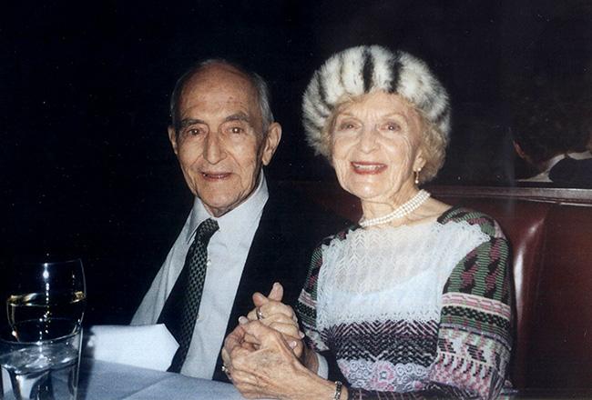 Eugene Francis and Ellen Albertini