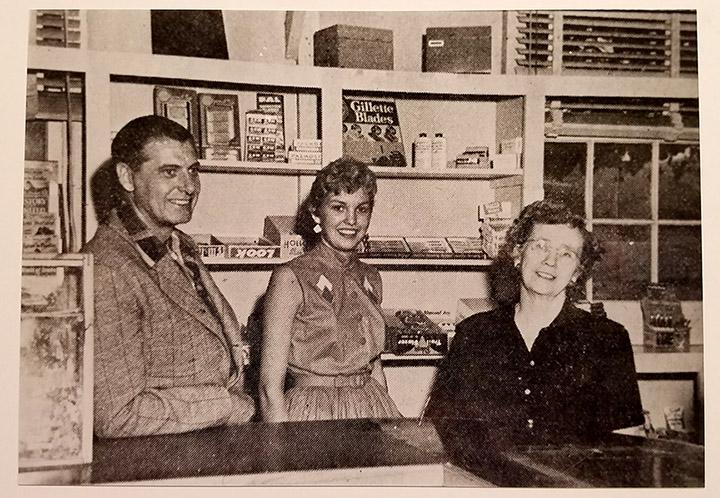 George Swartz with Two Women 