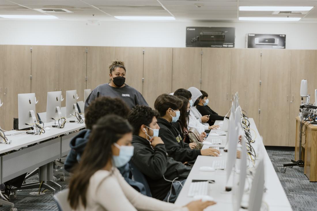 Students in Computer Lab