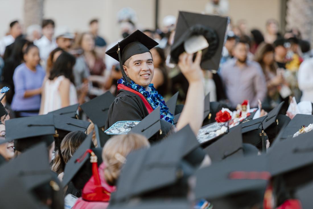 Student Graduate Smiling