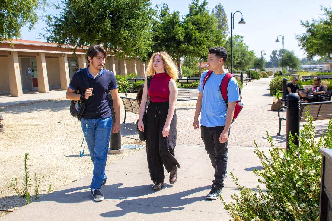 Friends Group Walking of the Campus