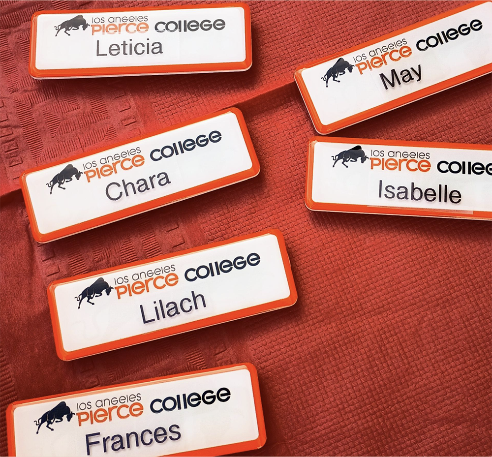 name tags