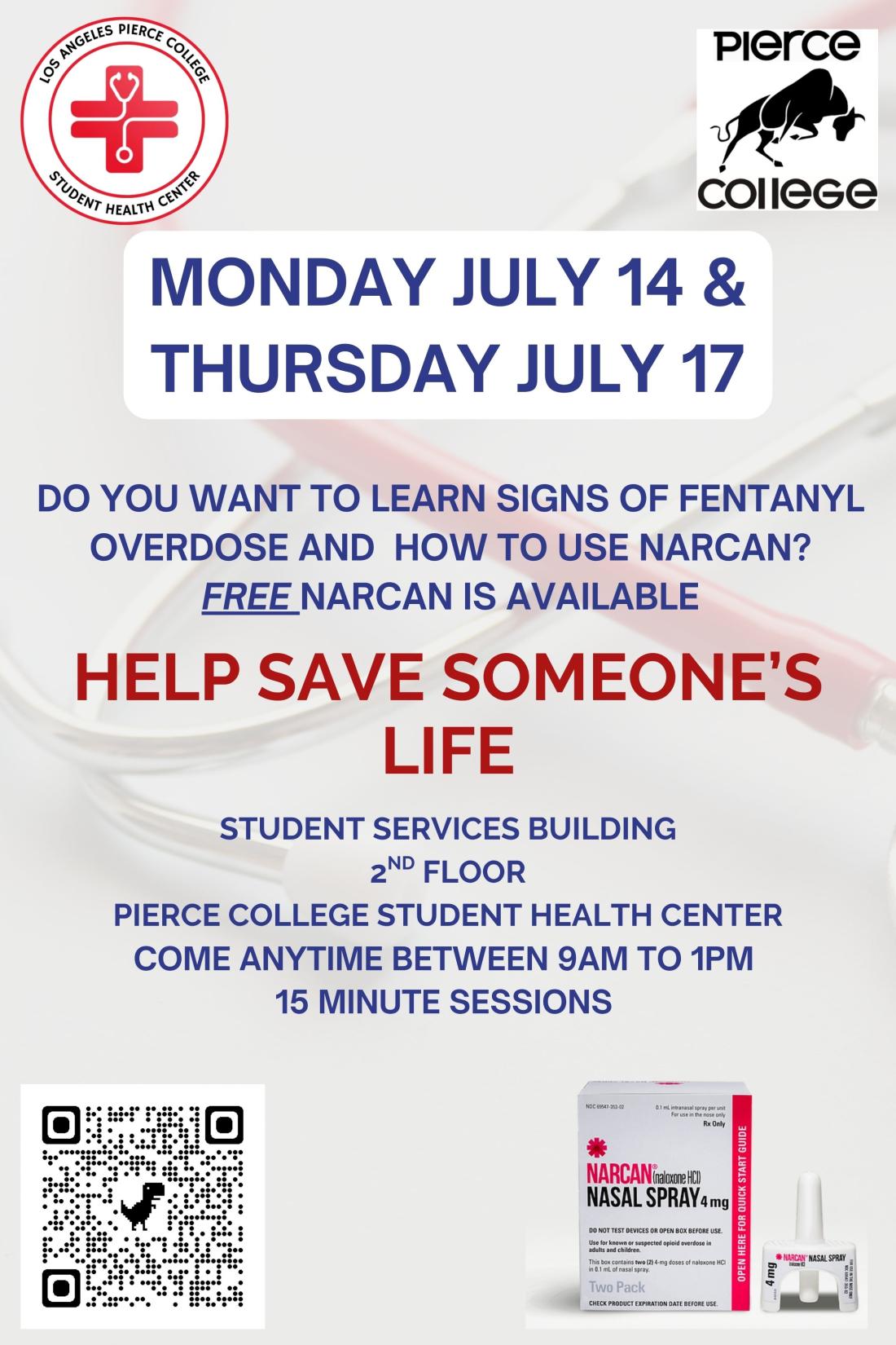 Fentanyl Overdose and NARCAN workshop