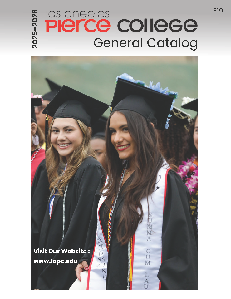Los Angeles Pierce College 2025-2026 General Catalog Front Cover