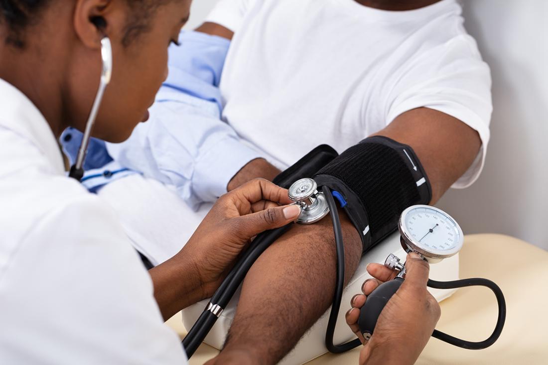 blood pressure check