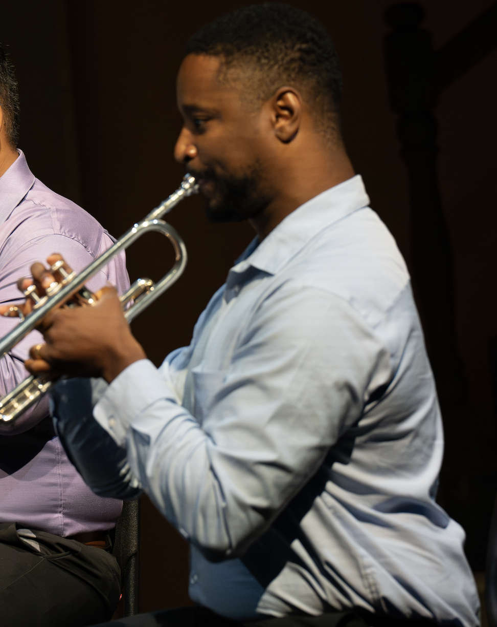 trumpet player