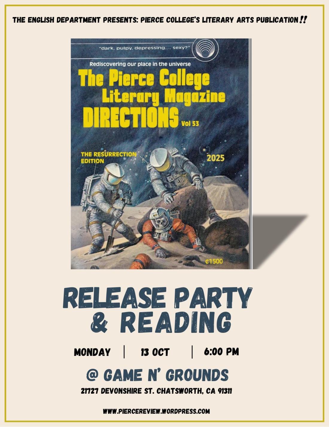 flyer for an event