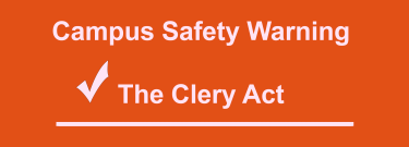 Safety Warning Clery Act