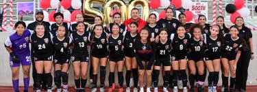 L.A. Pierce College Womens Soccer Team Group Photo