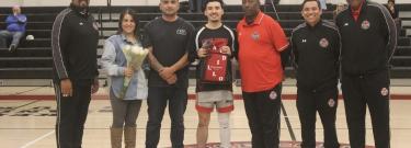 Brahma athlete and family