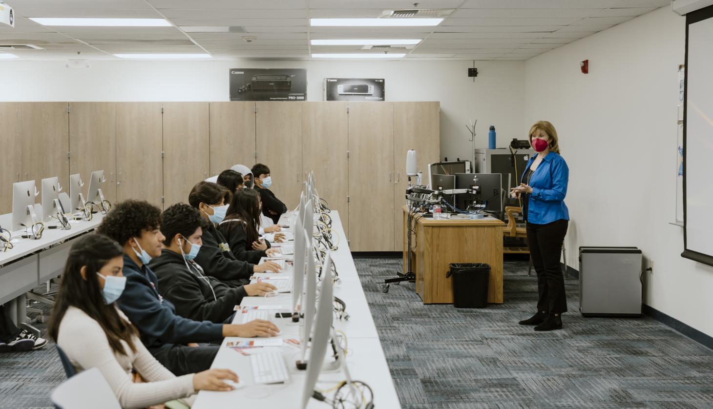 Class in Computer Lab