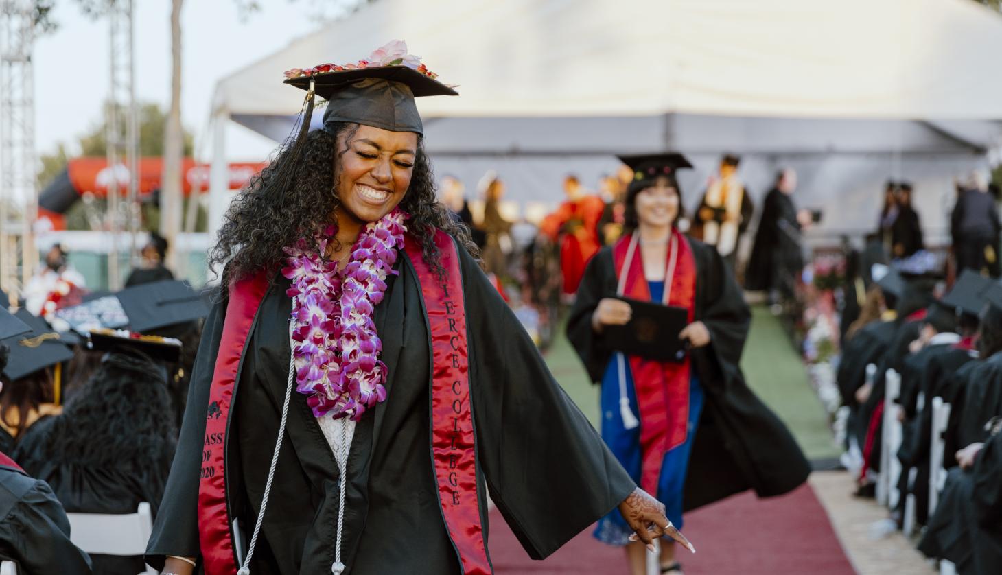 Graduated Girl Smiling