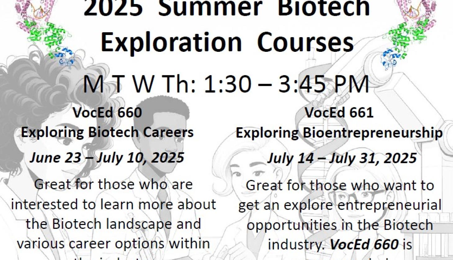 Summer 2025 VocEd courses